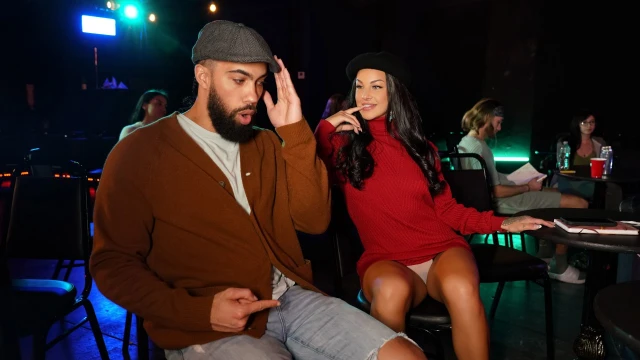 Erotic Rhyme: A slut rode a handsome man's cock in secret from everyone