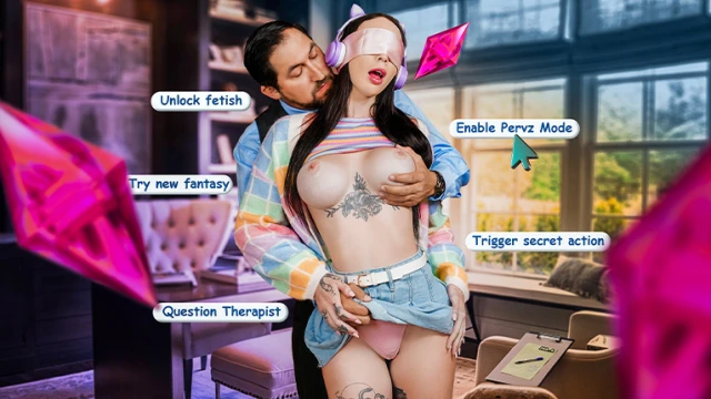 Tight gamer girl loosened up after sex lessons with horny psychologist